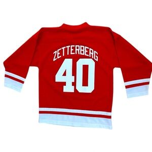 NWOT Reebok NHL  Detroit Red Wings Zetterberg 40 Jersey Youth XL 18/20 Hockey